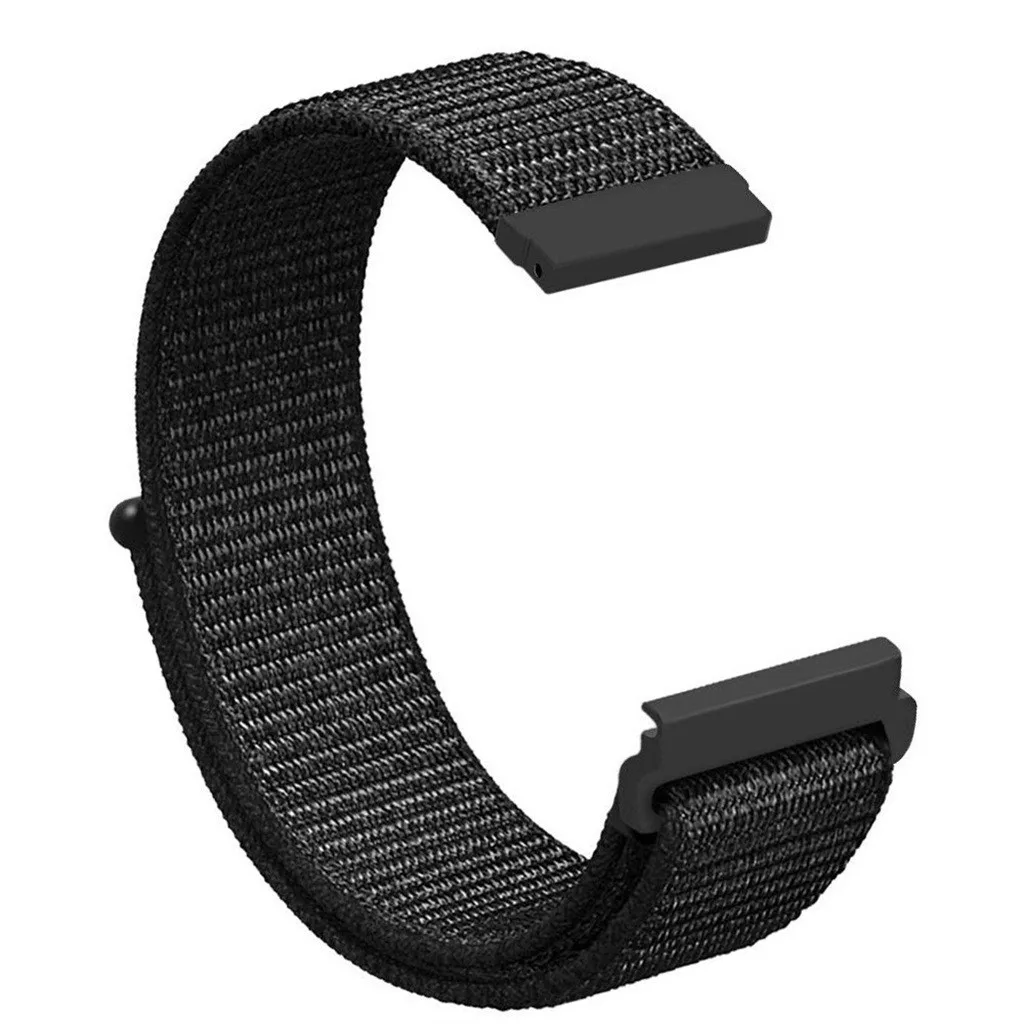 Ремешок на запястье с нейлоновой петлей для Huami Amazfit GTS, ремешок для умных часов, сменный мужской Т-образный ремешок, Женский Мужской спортивный цветной браслет, 19Sep