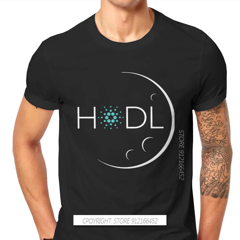 

Cardano Cryptocurrency Miners Meme 100% Cotton TShirts HODL Moon Personalize Homme T Shirt Funny Clothes Size XS-3XL