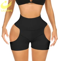 lazawg mid waist women sexy butt lifter booty enhance corset seamless belly faja slim shaper shapewear big ass lift up panties