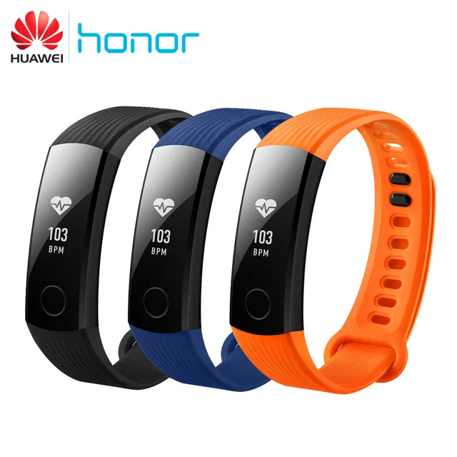 Оригинальный Смарт браслет Huawei Honor Band 3 с мониторингом сердечного ритма в режиме