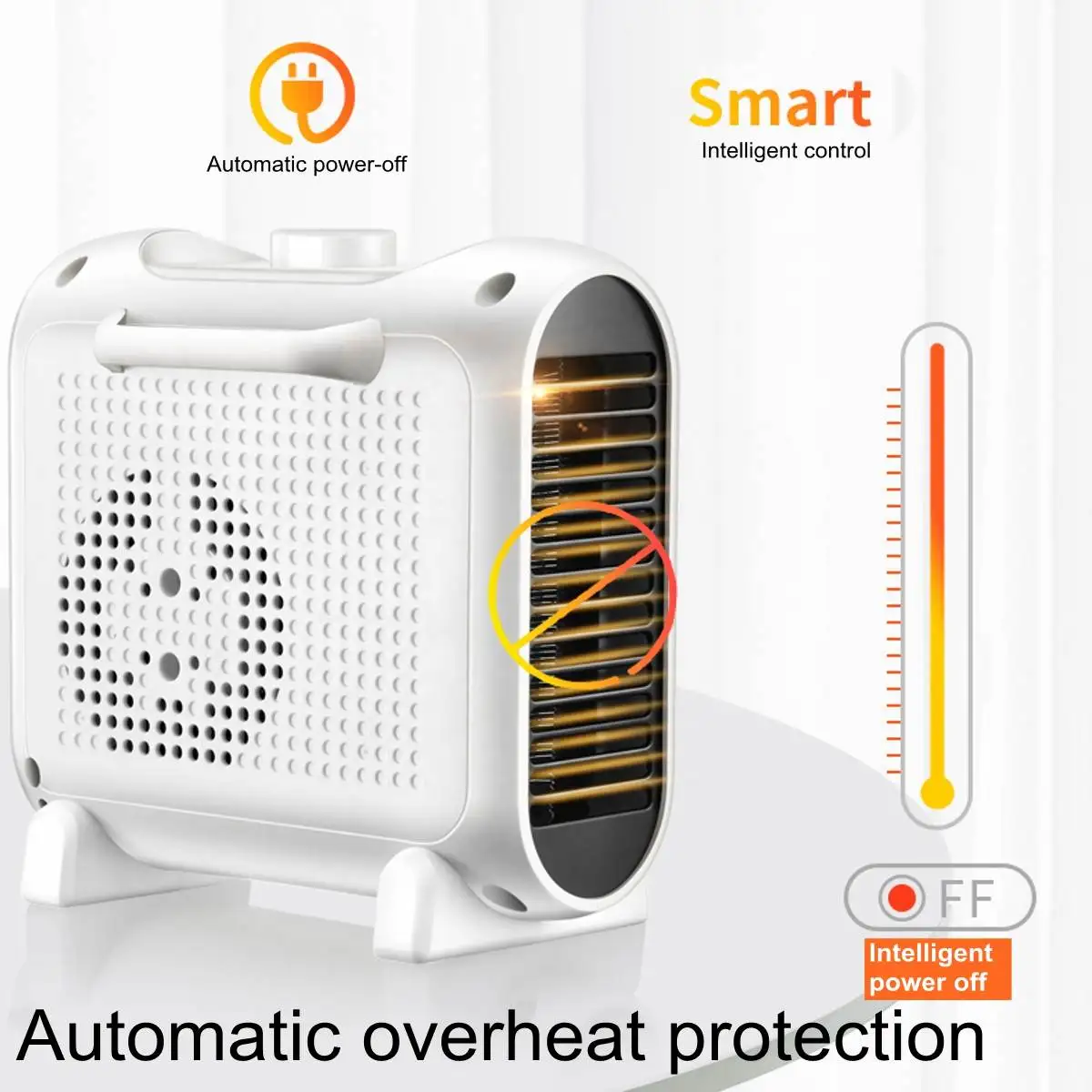 

Multifunctional Electric Air Heater 220V Winter Energy Saving Warm Air Heating Blower Room Fan Heater Warmer For Home Office