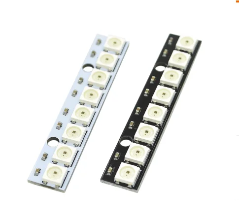 WS2812 5050 цветная (RGB) встроенный светодиодный 8 красочный модуль | Электронные
