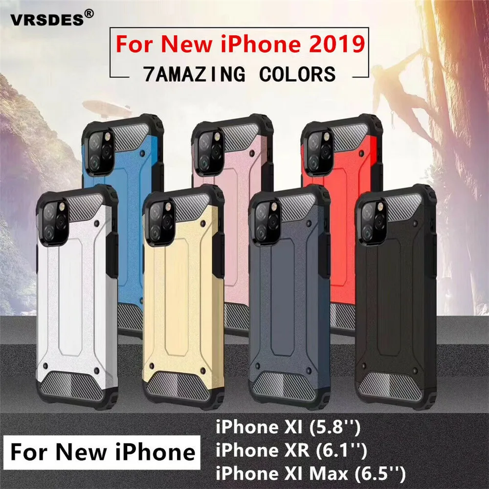 Чехол для iPhone 11 6 1 11Pro 5 8 Max противоударный армированный резиновый телефонный