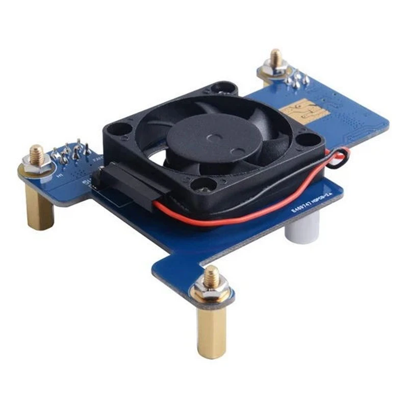 

Плата расширения PoE HAT Power over Ethernet с охлаждающим вентилятором 30x30x7 мм для Raspberry Pi 4B / 3B +