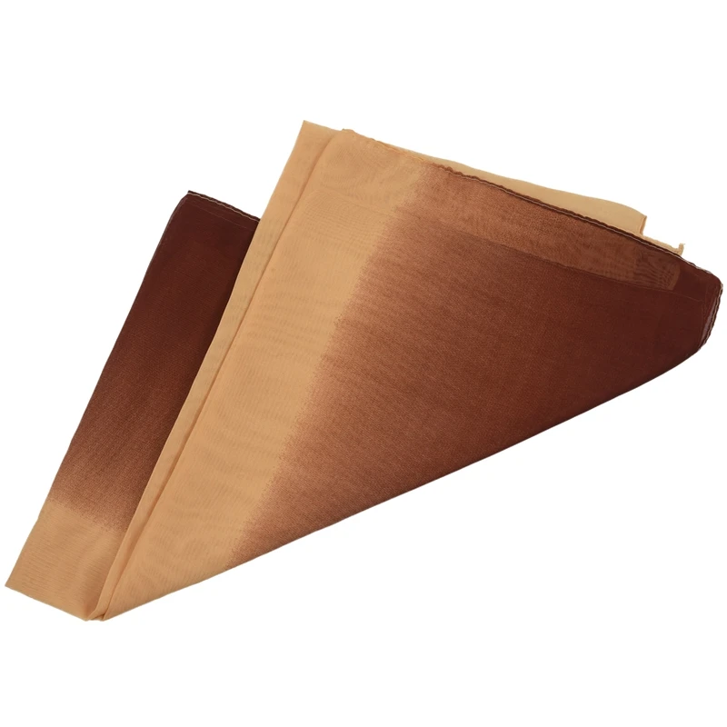 Платок женский из шелка и шифона градиентных цветов | Аксессуары для одежды