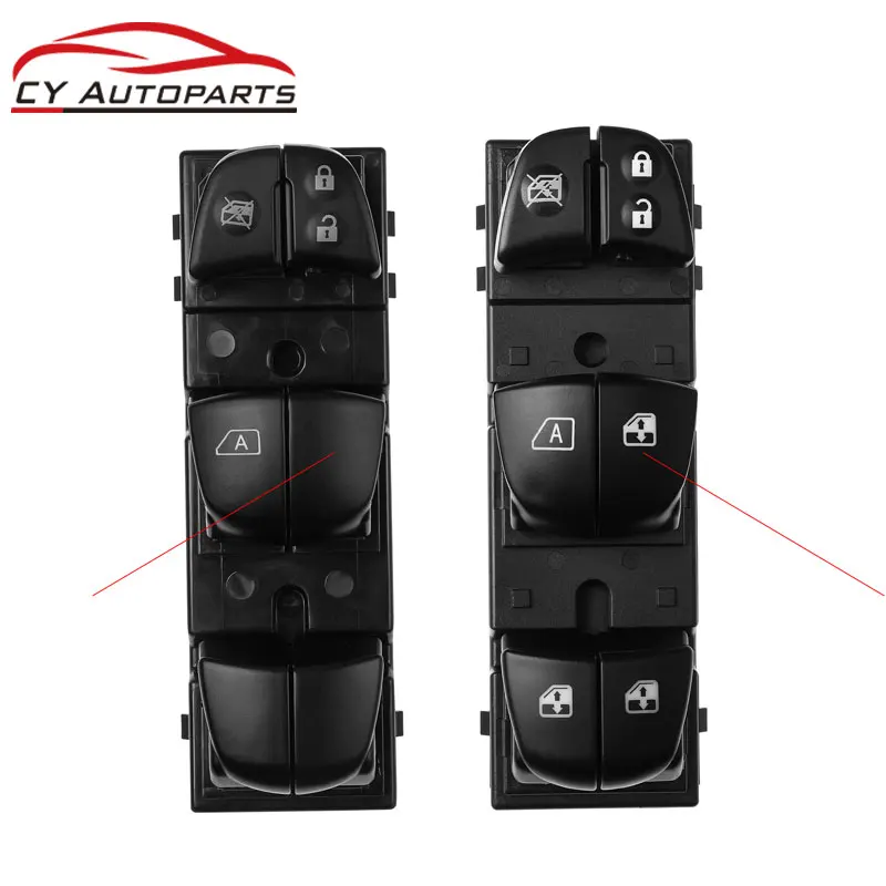 

Front Left Driver Side Electric Switch For Nissan Tiida LHD 2011-2014 Window Master Button 25401-3DF0B 254013DF0B