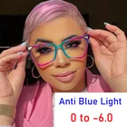 Оправа для очков женская, для коррекции близорукости, с защитой от синего света, 1 -2-2,5-3