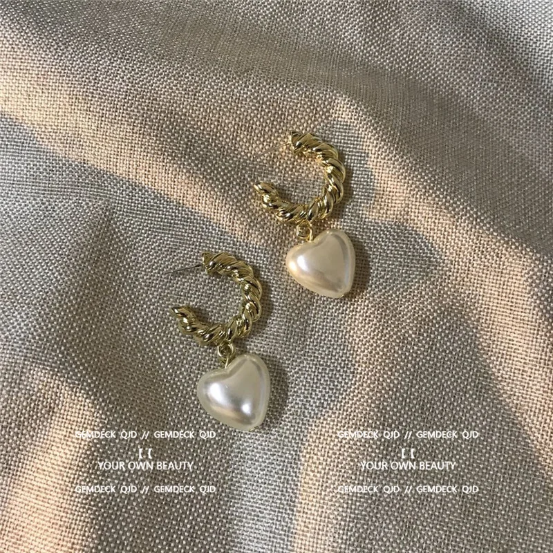 Круглые серьги новые винтажные женские Клипсы из искусственной