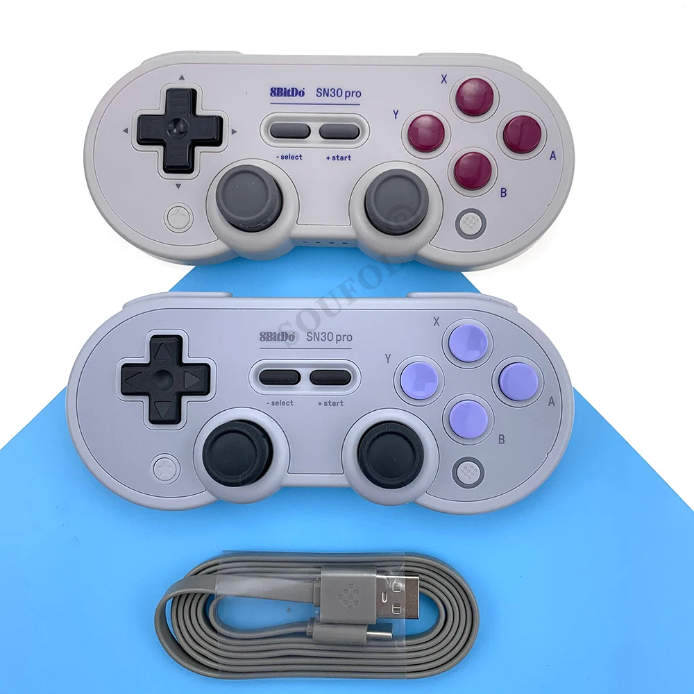 Новый 8bitdo SN30 Pro 2 4G USB Беспроводной Bluetooth геймпад для NS переключатель/Windows/Mac OS / Android