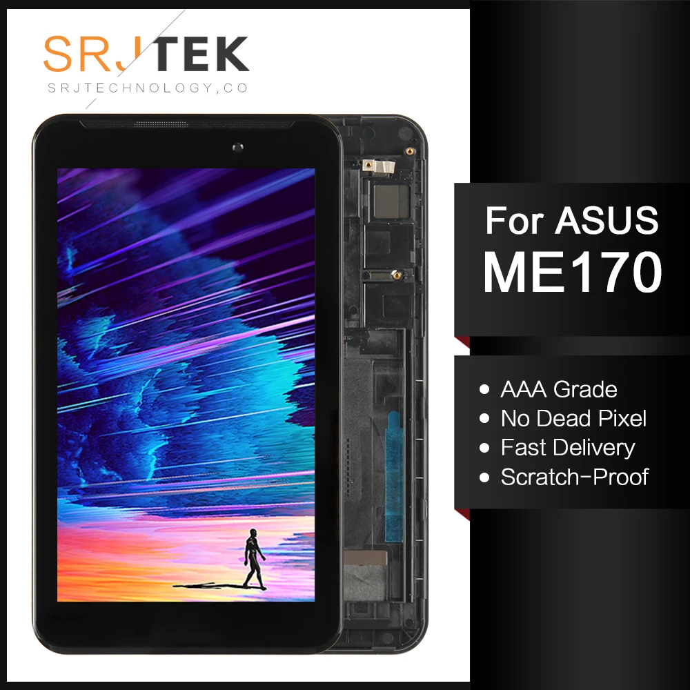 

7 ''ЖК-дисплей Панель для Asus Fonepad fe170ME70CX ME170 FE170 ЖК-дисплей Дисплей сенсорный Экран планшет k012 k017 монитор K01A замены рамки
