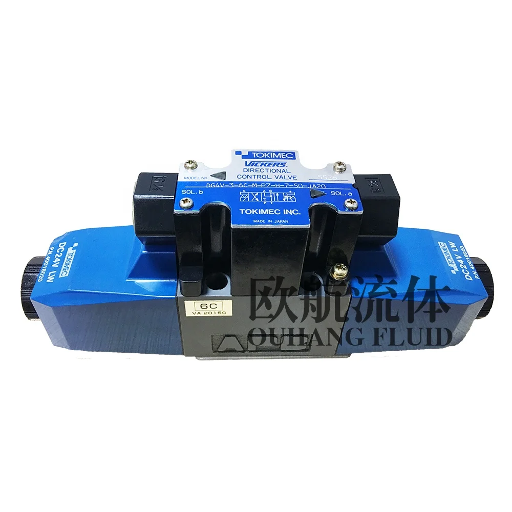 

TOKIMEC направленный клапан DG4V-3-6C-M-P7-H-7-50-JA20 гидравлический клапан