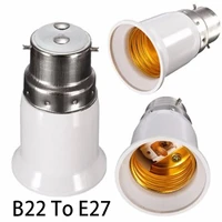 lamp bases led light bulb converter adapter b22 to e27 bayonet adapter holder light plug connector accessories