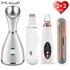 Ультразвуковой аппарат для удаления угрей, устройство для глубокой очистки кожи лица, очиститель пор, увлажняющий отпариватель для лица, инструмент для ухода за кожей