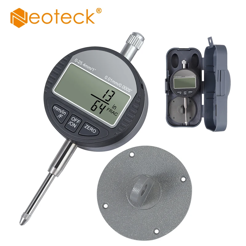 Цифровой циферблатный индикатор Neoteck DTI с фракциями/дюймами/метрическими