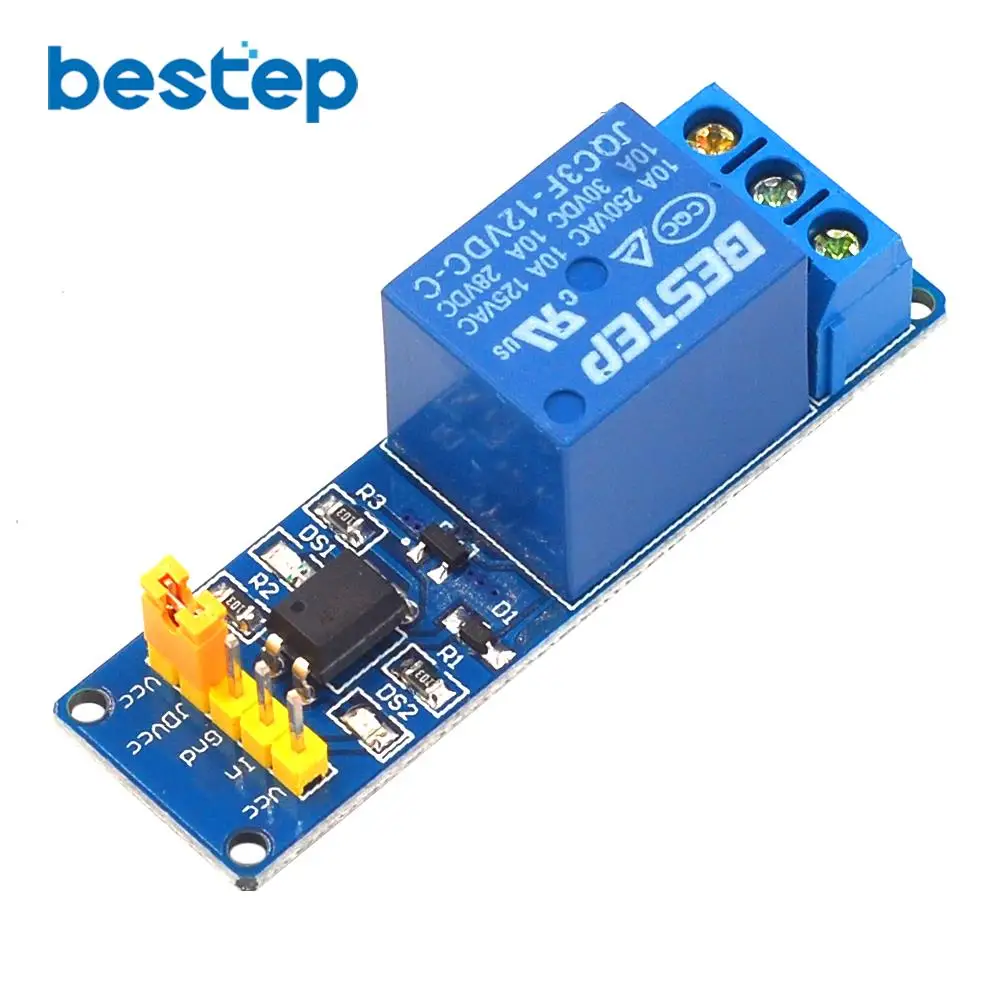 1-канальный релейный модуль 5 В 12 24 низкоуровневый триггер с оптроном выход для