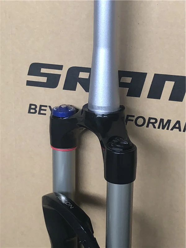 2017 SRAM ROCKSHOX RECON GOLD RL 29 Solo Air Quick Release 100 мм 1 5 конический ручной замок глянцевый черный