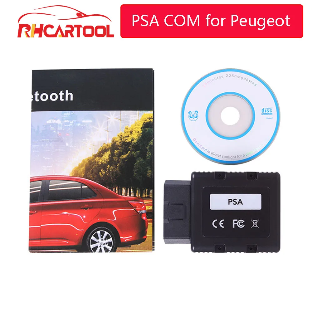 OBD2 Новое поступление PSA-COM PSACOM для peugeot/для Citroen Замена Lexia-3 PP2000 PSA COM Bluetooth диагностики и программирования