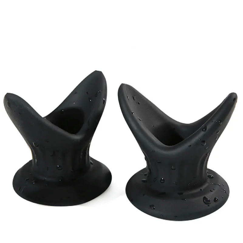 Секс товары для взрослых Силиконовые v образной формы полые Анальная пробка