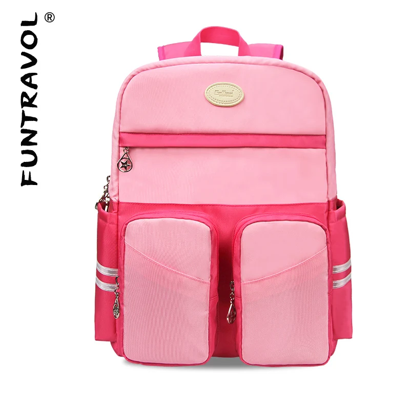 

School Backpack for Children with Reflective Strap Large Capacity Preschool Book Bag for School Durable Lightweight Travel Bag