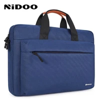 nidoo laptop bag sleeve 14 15 6 inch waterproof notebook case for macbook air pro dell asus computer shoulder handbag briefcase