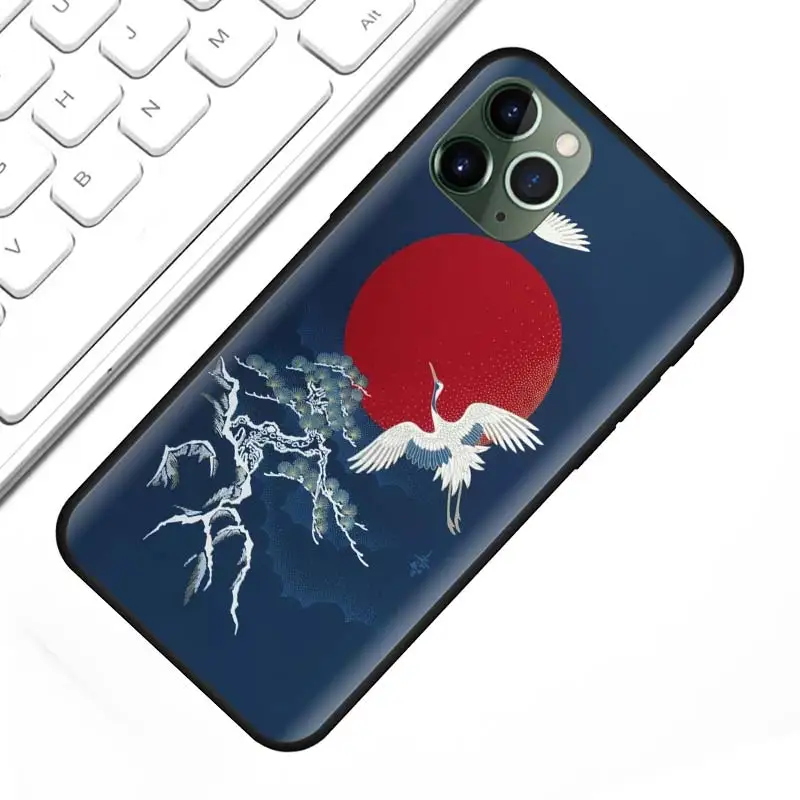 Dragon Tiger Pattern Case for Apple iPhone 14 13 11 7 8 Plus 12 Pro Max XR X SE 2020 XS Soft Phone Coque Shell Funda