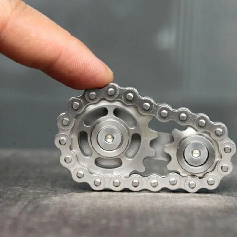 Зубчатая шестерня дизайнерский ручной фиджет Спиннер для пальцев топ новинка