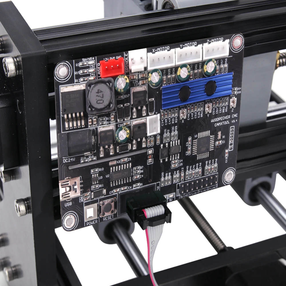 ЧПУ 1610 Pro поделки лазерная машина с автономный контроллер, 3 оси DIY мини фрезерный станок с ЧПУ машина, быстроходный деревообрабатывающий фрезерный станок для лазерной гравировки фрезерный станок с ЧПУ