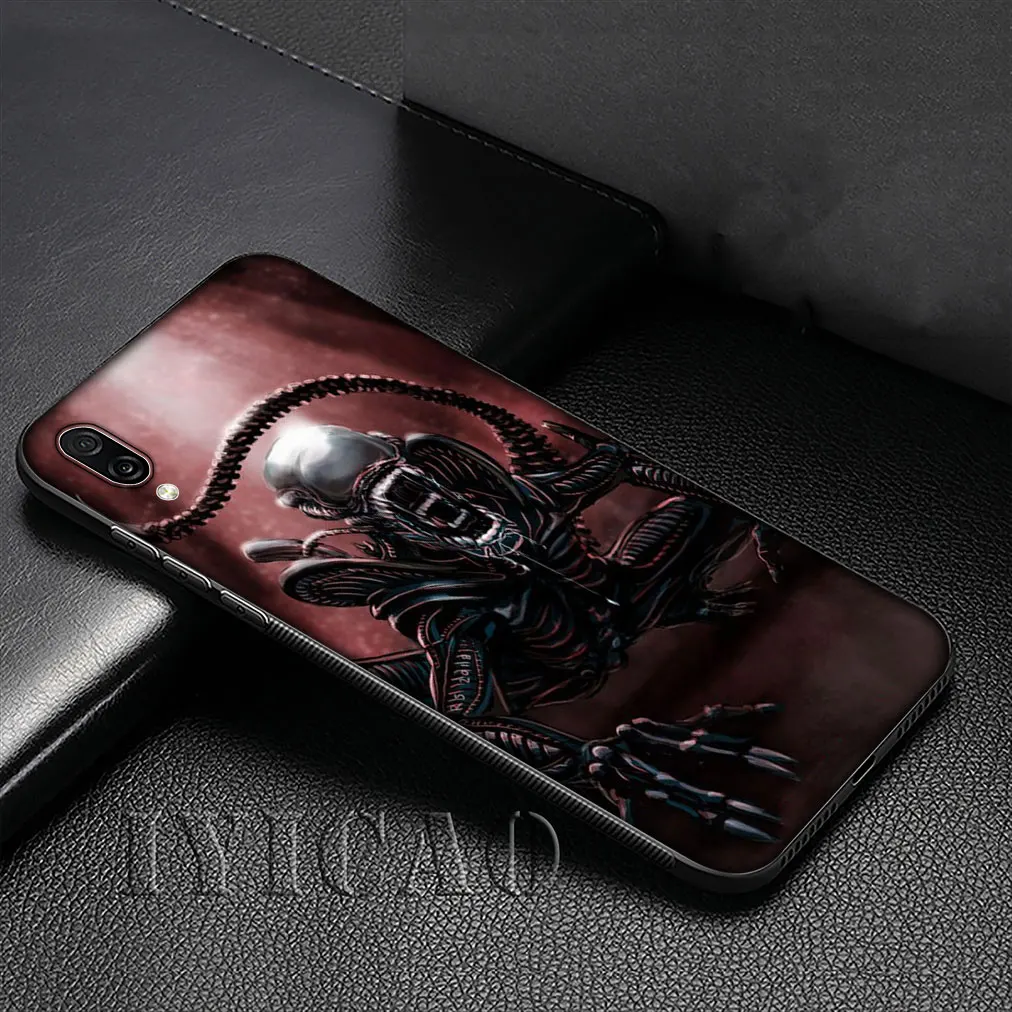 IYICAO Alien Predator Мягкий силиконовый чехол для Huawei P30 P20 Pro P10 P9 Lite Mini 2017 2016 P Smart Z Plus 2019 |