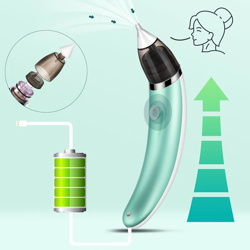 Детский аспиратор Электрический Назальный очиститель для новорожденных