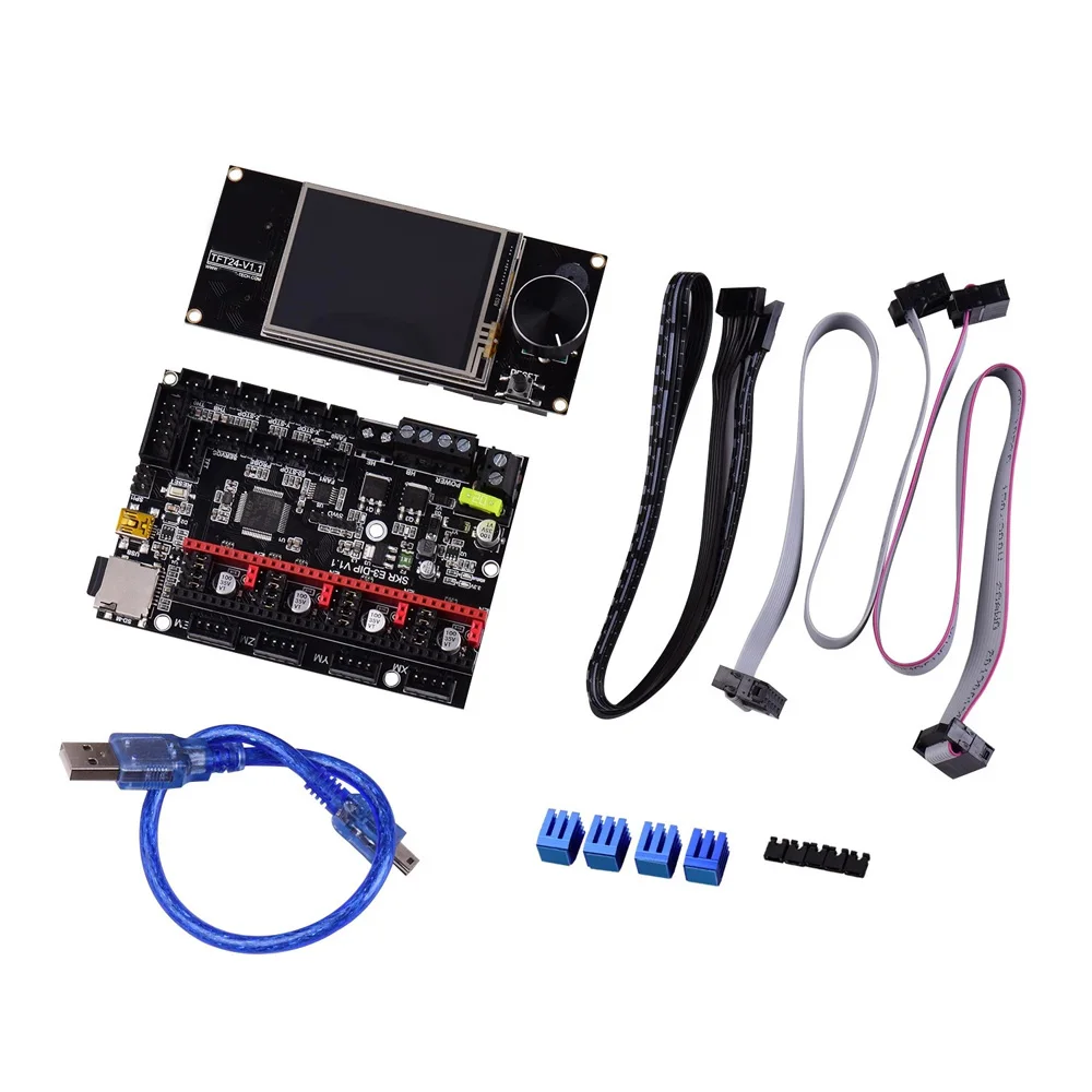 

SKR E3 DIP V1.1 32Bit Control Board Motherboard With TFT24 TouchScreen Display Kits 3D Printer Parts For Ender-3