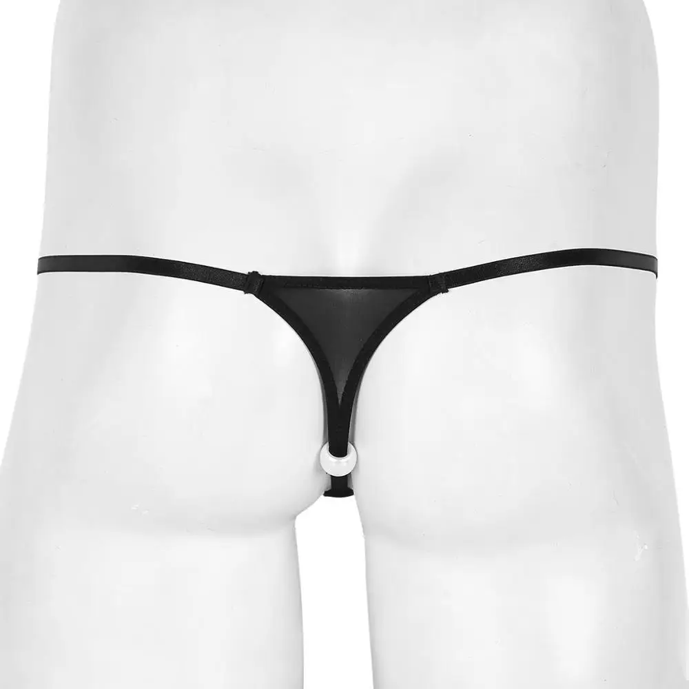 Мужское нижнее белье горячее Прозрачное с низкой посадкой и Т образной спинкой