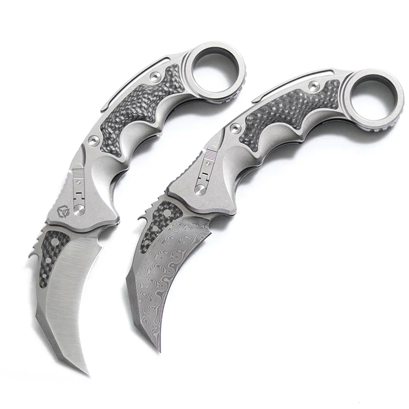 

M390 folding claw knife outdoor camping defense claw knife EDC cutter