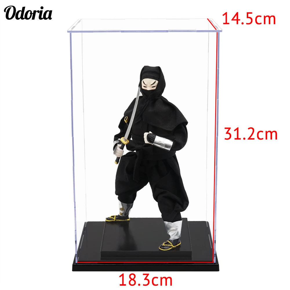 Большой акриловый чехол Odoria 18 3x14 5x31 2 см для демонстрации прозрачный ящик из