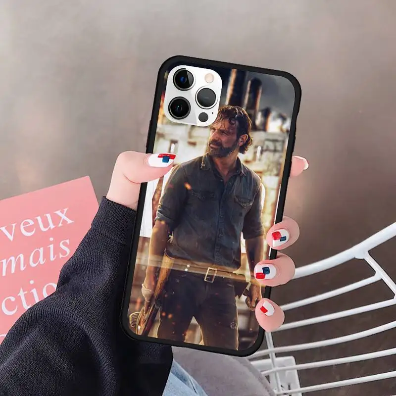

Hot TV The Walking Dead Phone Case For Iphone Case 5 5S SE 6 6s 7 8 11 12 X Xs Xr Pro Plus Max Mini Cover