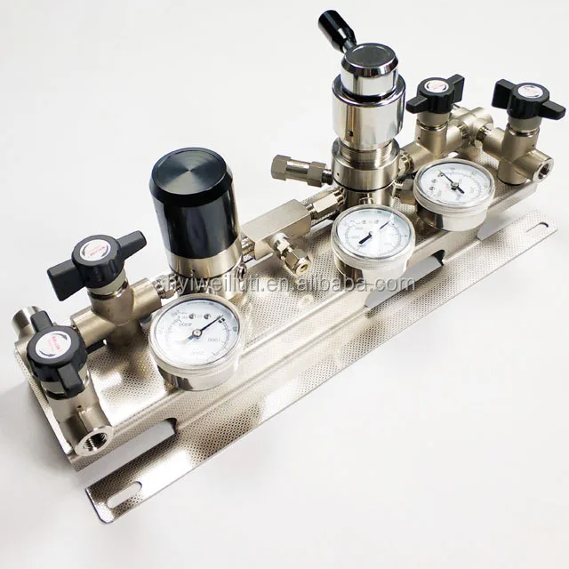 

High Purity Cylinder Semi Automatic Changeover Regulator Panel System