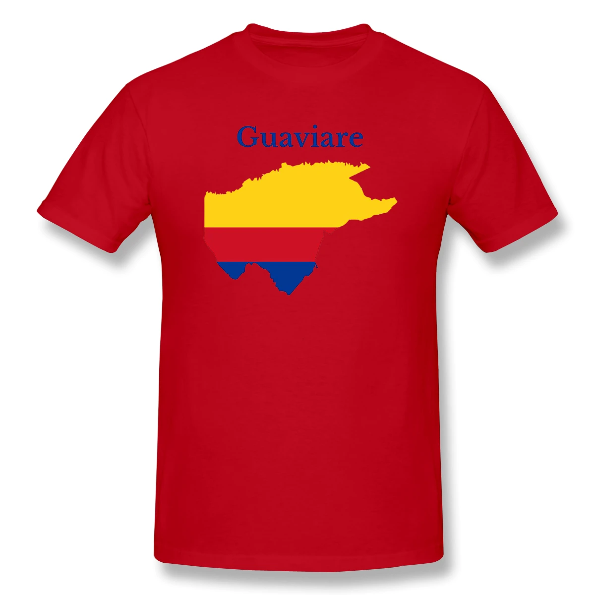 

Guaviare Department Map Colombian Department Humor Graphic Men's Basic Short Sleeve T-Shirt R282 Tops Tees European Size