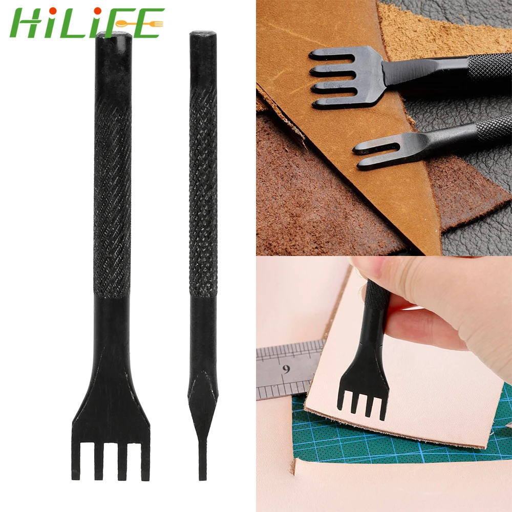 Дырокол HILIFE для шнуровки и пробивки отверстий инструмент кожевенного ремесла 1