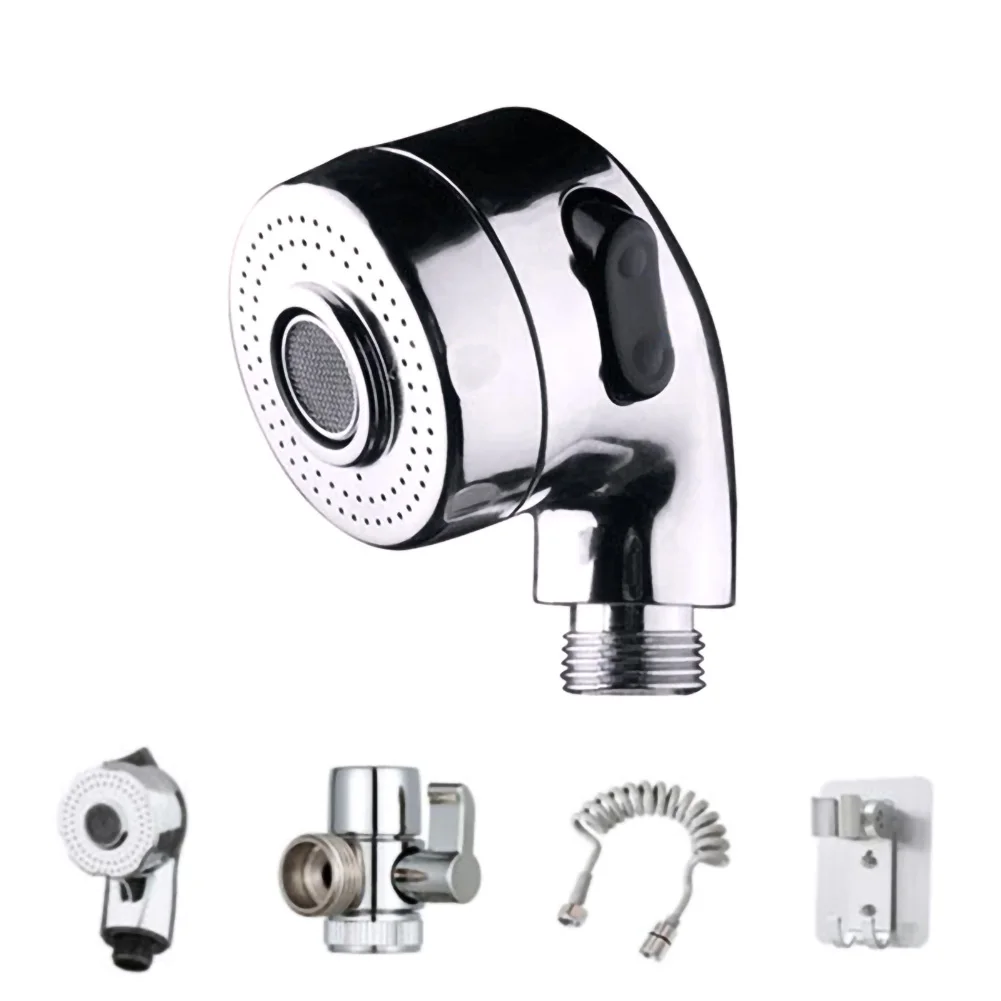 

Portable Bathroom Faucet External Shower Hand-held Telescopic Small Nozzle Set Shampoo Bathroom Tools