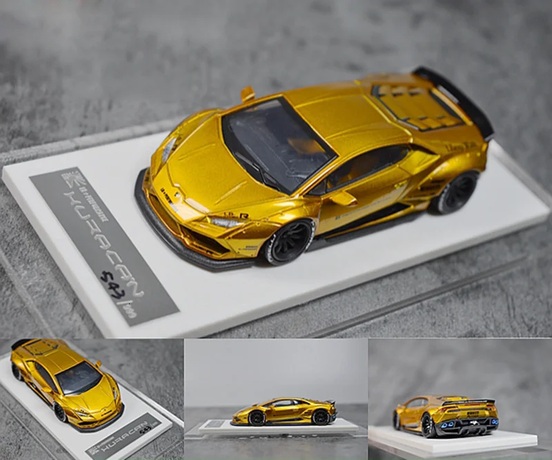 Полимерная Золотая Модель автомобиля LP610 LB масштаб 1:64 статическая модель