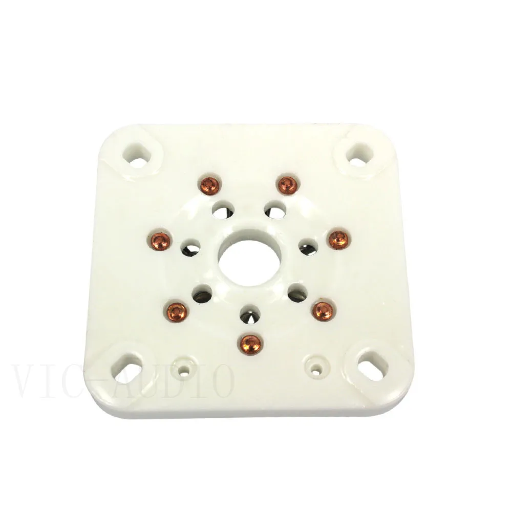 10 шт. клапан база 7Pin Керамика ламповая панель 7 контактов планшеты гнездо трубки