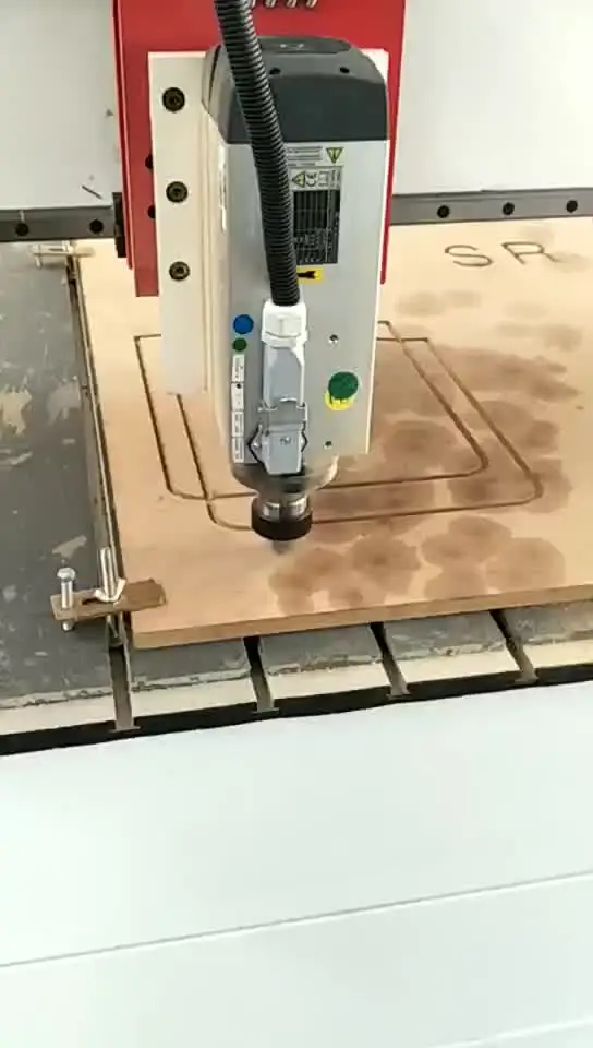 

High Speed High Efficiency High Precision Wood Cnc Router 3kw Air Cooled Spindle