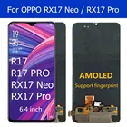 AMOLED для OPPO RX17 Neo ЖК-дисплей с сенсорным экраном дигитайзер сборка R17 LCD для OPPO RX17 pro ЖК-экран