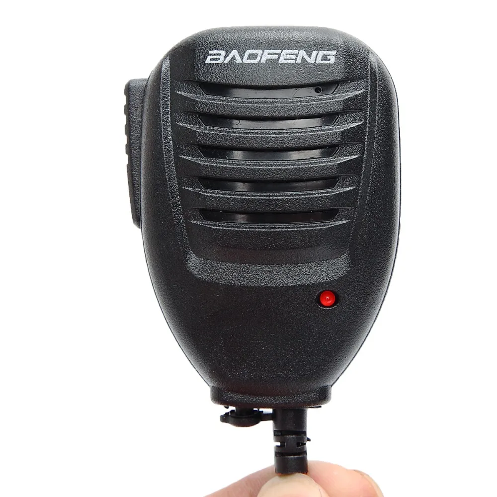 2 шт. Baofeng ручной микрофон Динамик микрофон для Baofeng UV-5R BF-888S UV-S9 GT-3 UV-82 плюс двухстороннее радио иди и болтай Walkie Talkie “иди и УФ 5R