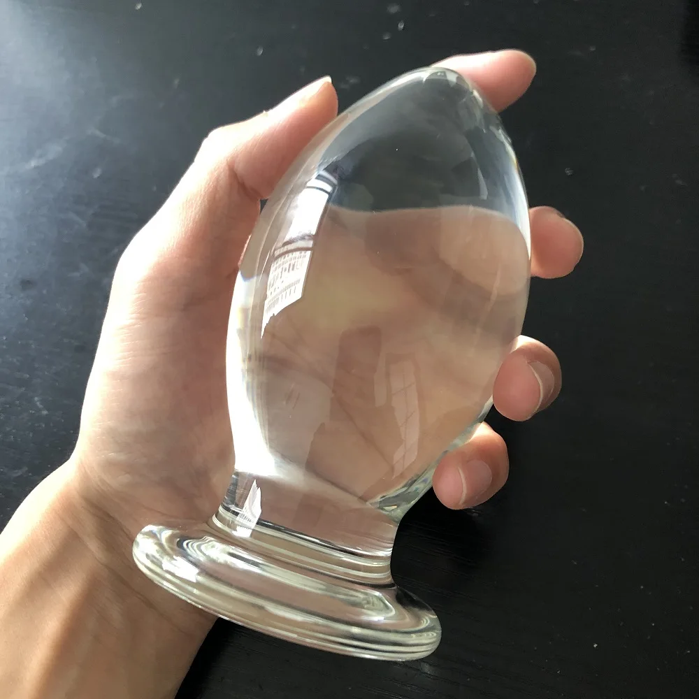 Анальная пробка массажер простаты анальная с кристаллами интимные игрушки для