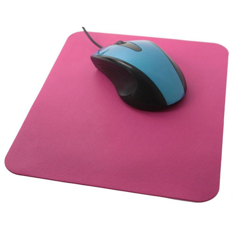 

2 Pcs Mouse Mat Computer Mouse Silicone Gel Mouse Pad Ultra-Thin Laptop Computer, Pink & Dark Pink