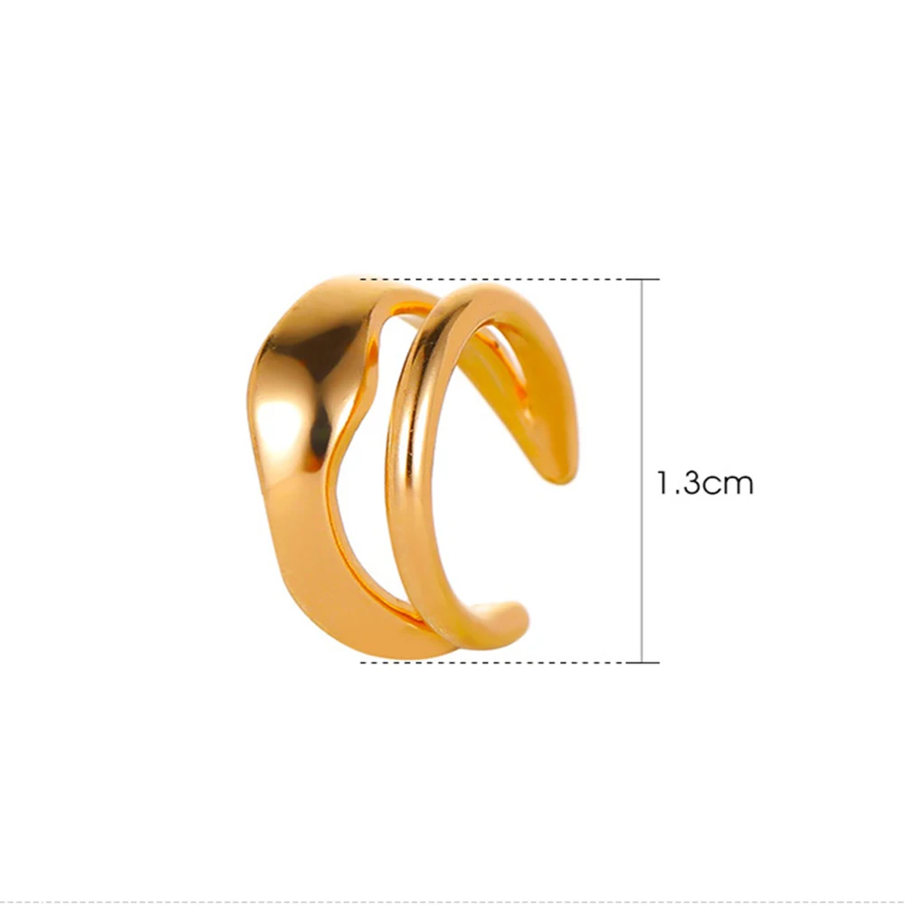 

1Pc Vintage Ear Clip Punk Women Trendy Fake Earring Cuff Wrap Earrings No piercing-Clip On Cartilage Clip Wrap Jewelry