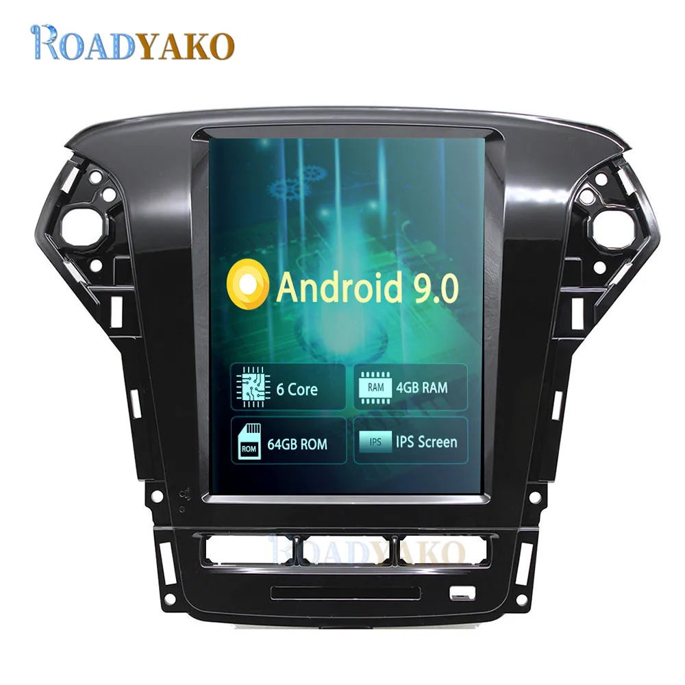 

Автомагнитола для Ford Mondeo 9,7-2015, Android 2011, GPS-навигация, вертикальный стерео экран
