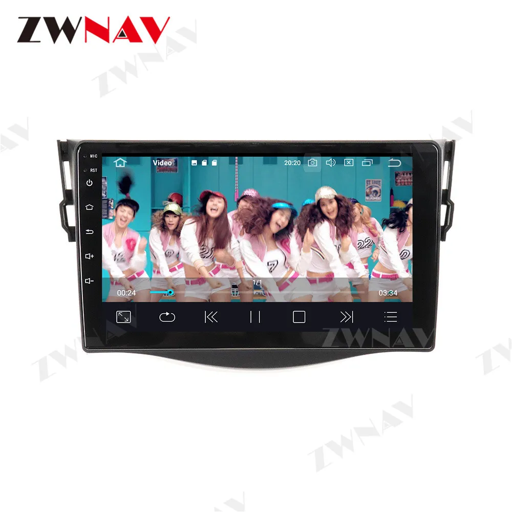 

4G+64G 9'' 2din Android 10 Car Multimedia Player for Toyota RAV4 Rav 4 2007 2008 2009 2010 2011 Car Radio GPS Navigation Wifi