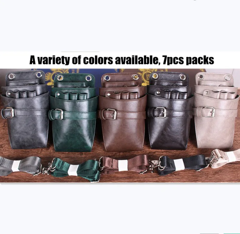 Профессиональные Парикмахерские ножницы для волос из искусственной кожи Набор