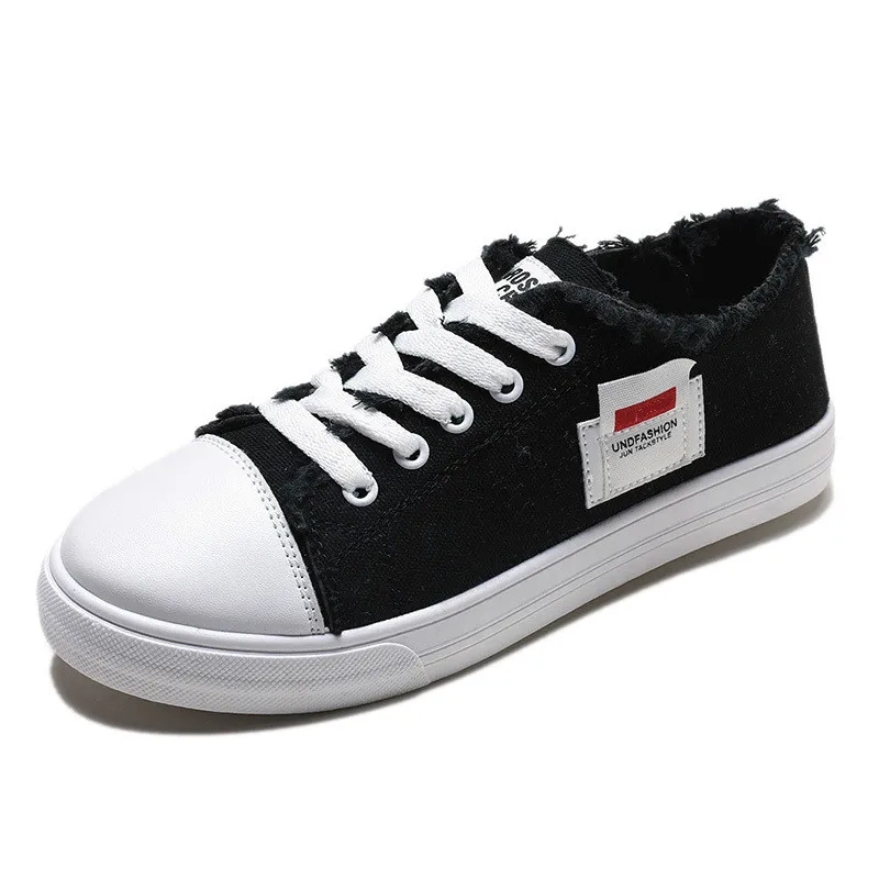 Осень-зима 2020 Новые Белые Повседневные кроссовки на плоской подошве Женская